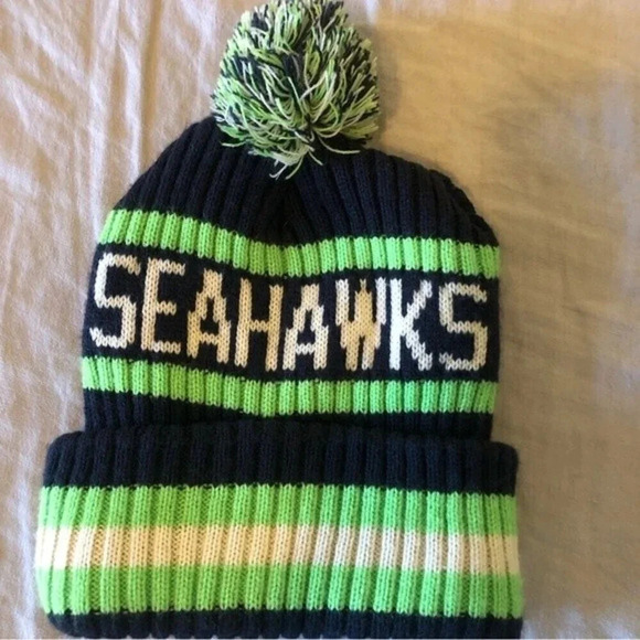 SEATTLE SEAHAWKS BERING '47 CUFF KNIT BEANIE - Picture 4 of 6